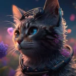 Starlight Whiskers – Cosmic-Fantasy Feline